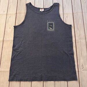 Vintage Maui Legends Tank Top Mens L Made USA SofTee Tee Jays Surf Hawaii